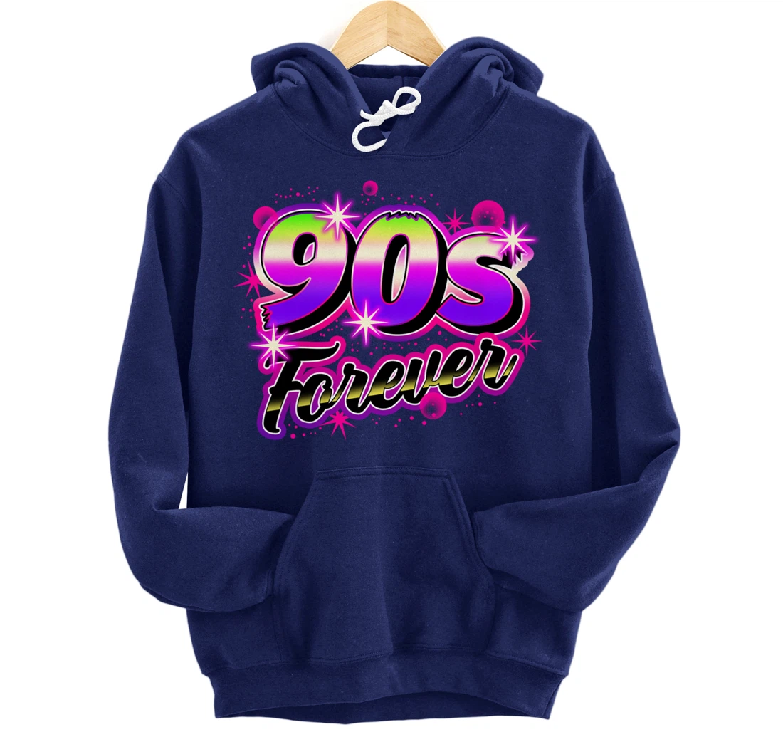 Nineties Music Lover 90s Forever Retro Novelty Nostalgia Pullover Hoodie
