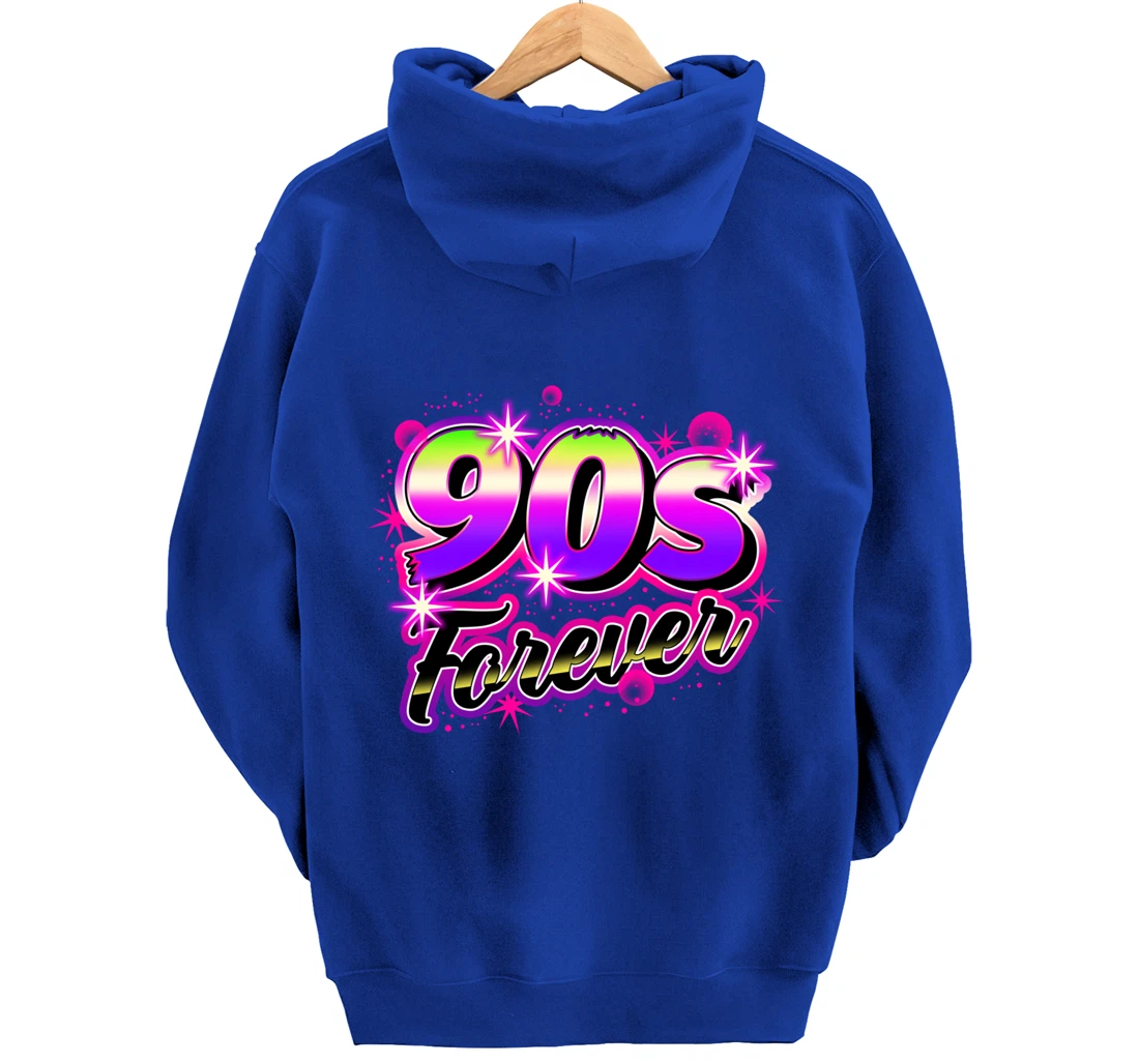 Nineties Music Lover 90s Forever Retro Novelty Nostalgia Pullover Hoodie