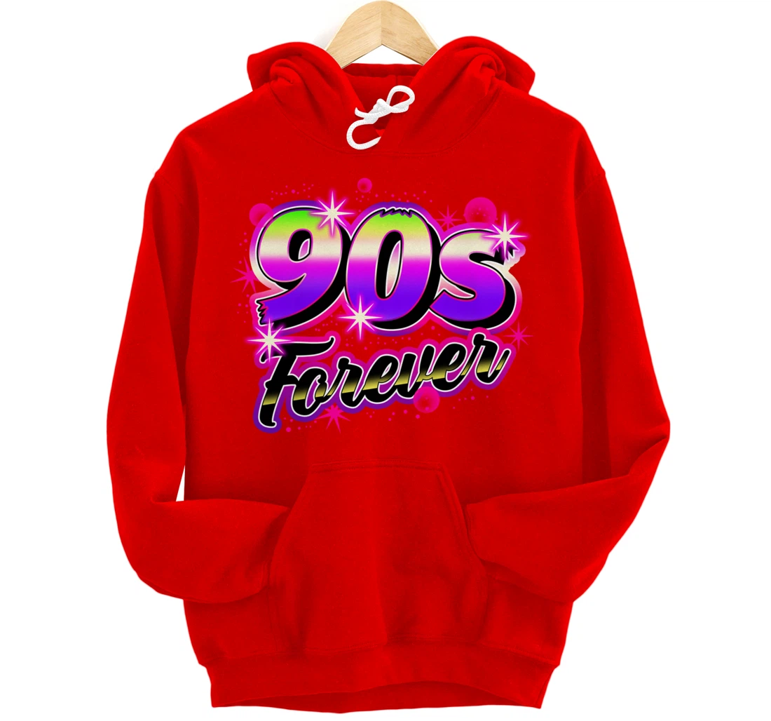 Nineties Music Lover 90s Forever Retro Novelty Nostalgia Pullover Hoodie