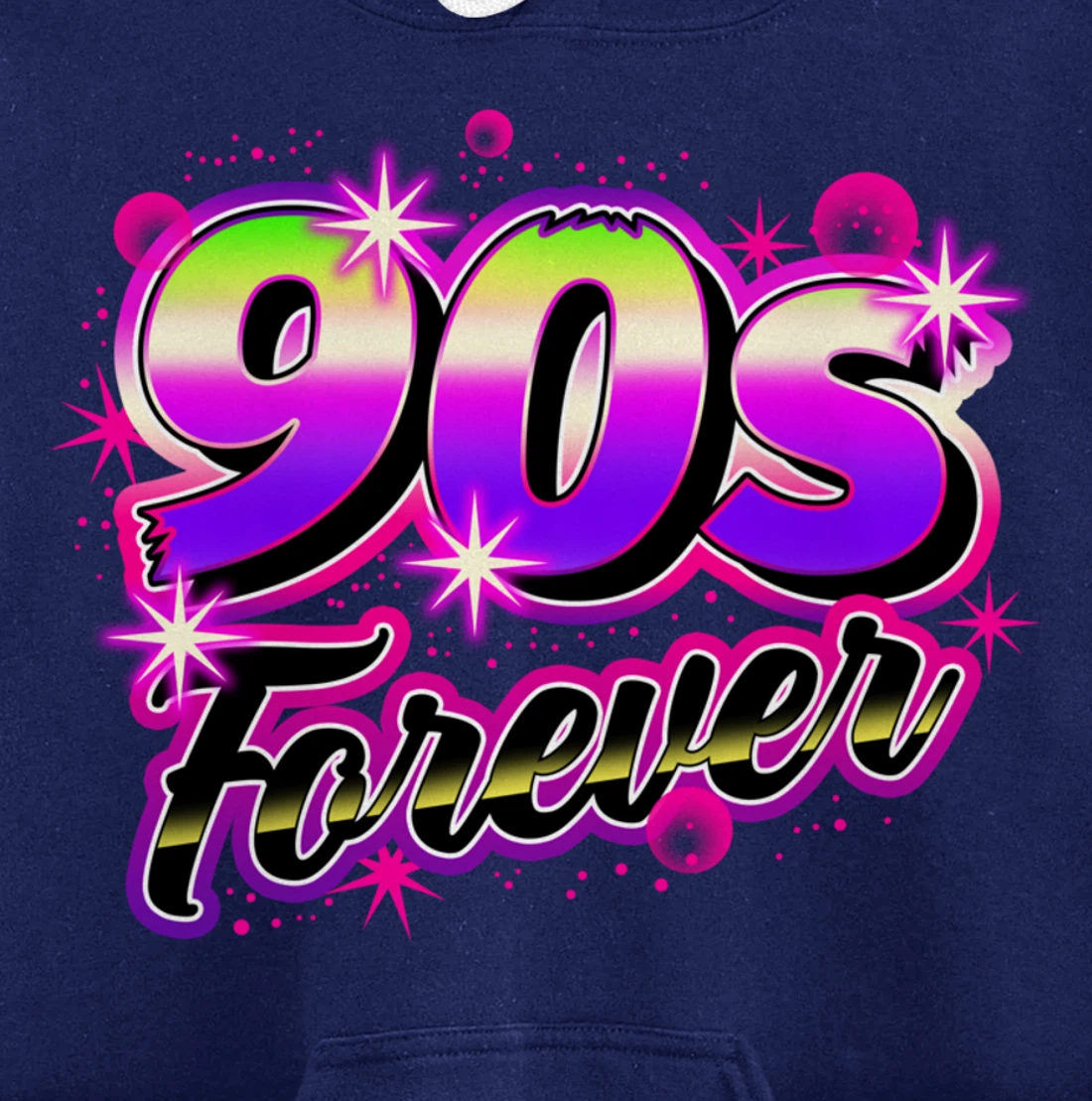 Nineties Music Lover 90s Forever Retro Novelty Nostalgia Pullover Hoodie