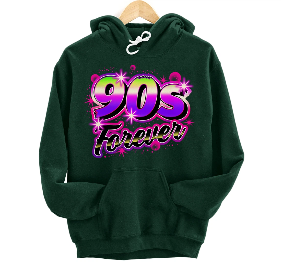 Nineties Music Lover 90s Forever Retro Novelty Nostalgia Pullover Hoodie