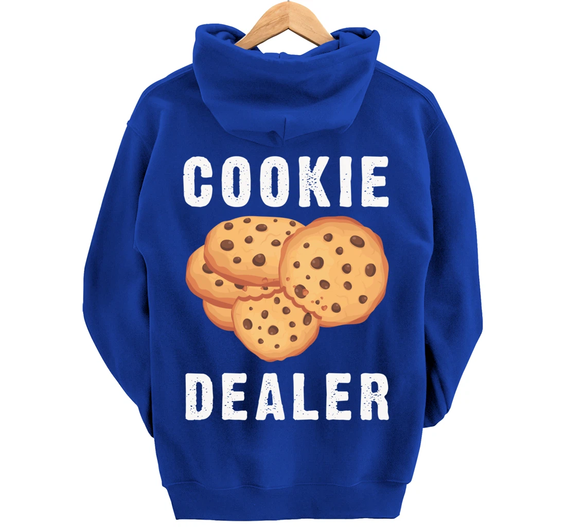 Baking Cookie Dealer For Baker Pastry Chef Dessert Lover Pullover Hoodie
