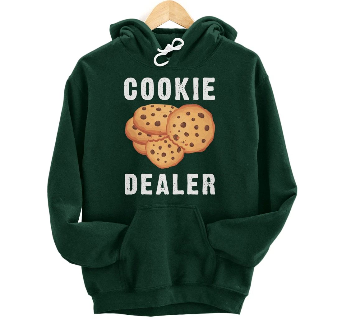 Baking Cookie Dealer For Baker Pastry Chef Dessert Lover Pullover Hoodie