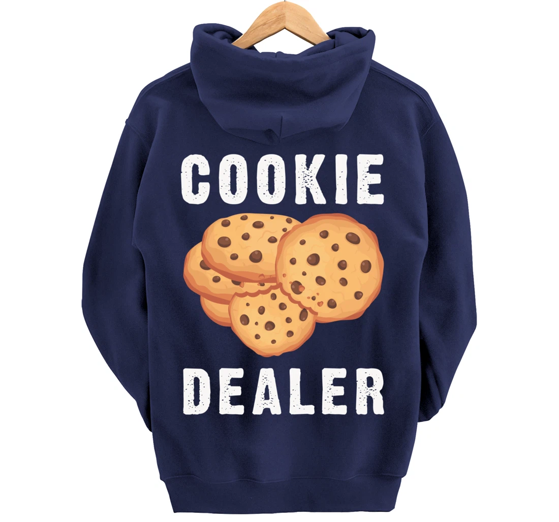 Baking Cookie Dealer For Baker Pastry Chef Dessert Lover Pullover Hoodie