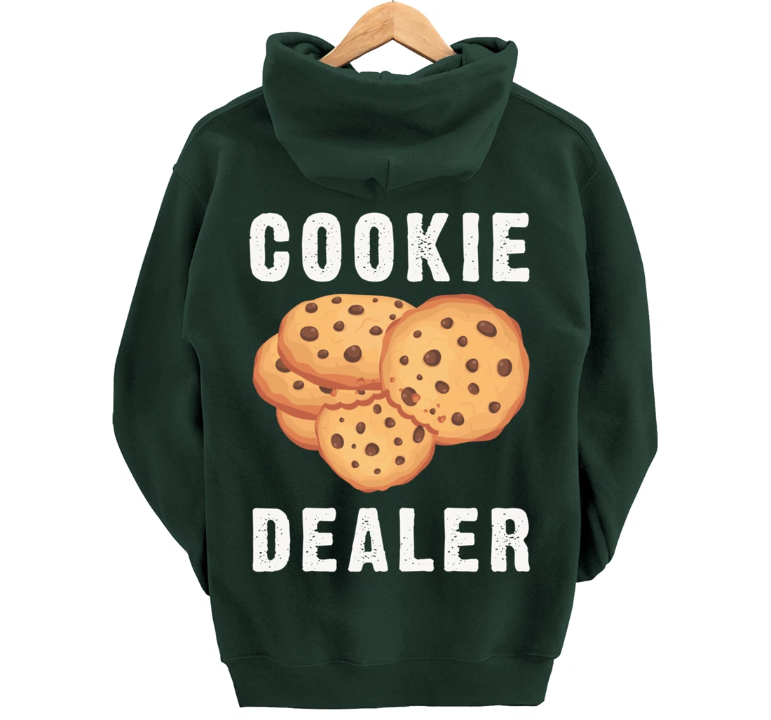 Baking Cookie Dealer For Baker Pastry Chef Dessert Lover Pullover Hoodie