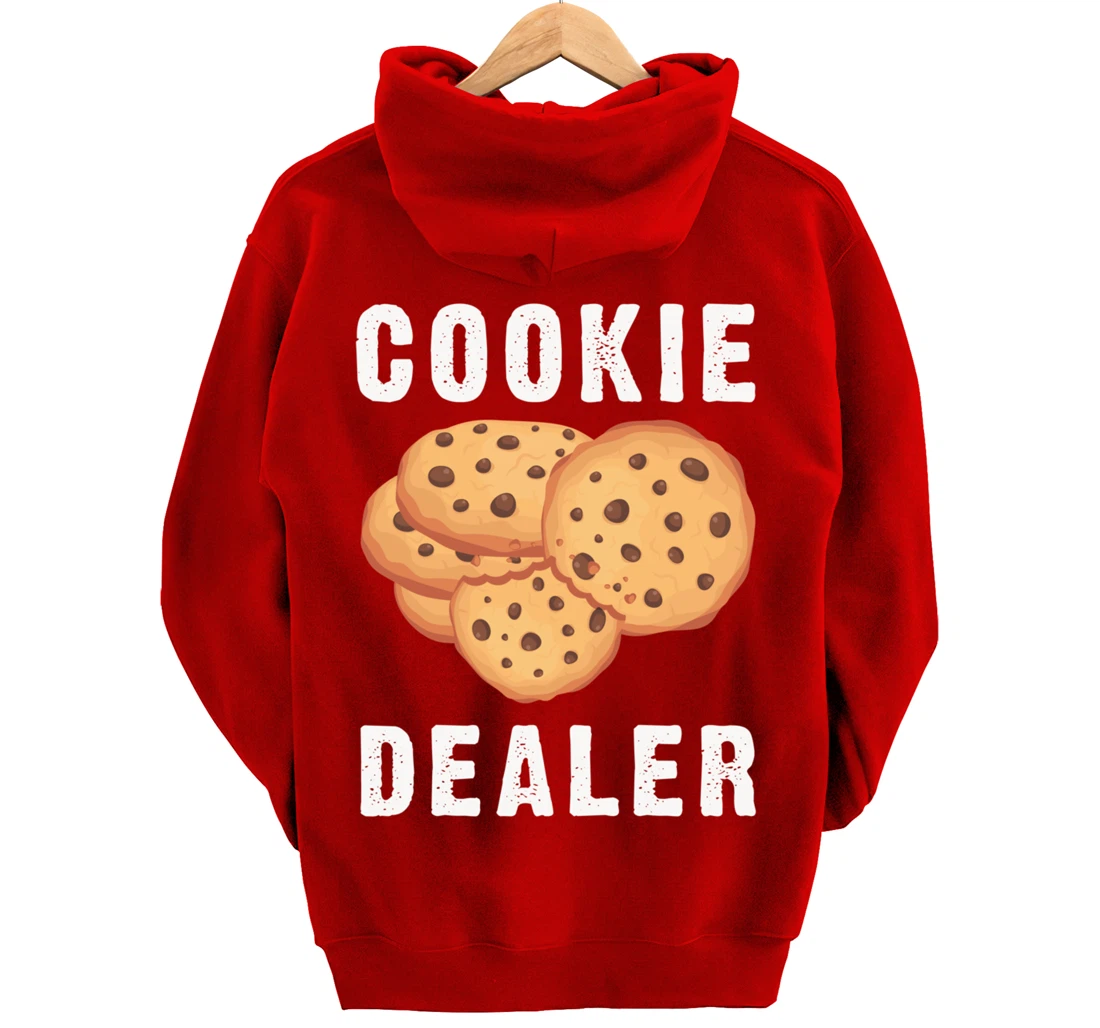 Baking Cookie Dealer For Baker Pastry Chef Dessert Lover Pullover Hoodie