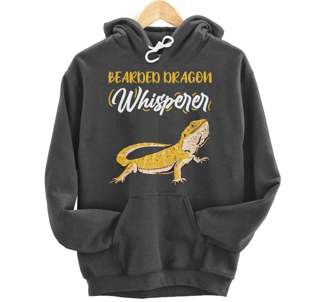 Bearded Dragon Whisperer Herpetologist Pullover Hoodie