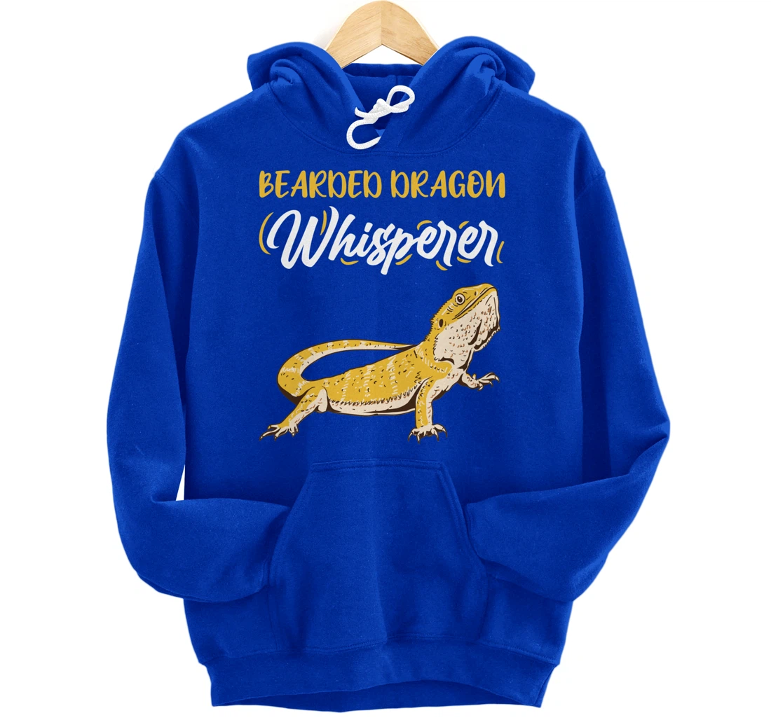 Bearded Dragon Whisperer Herpetologist Pullover Hoodie