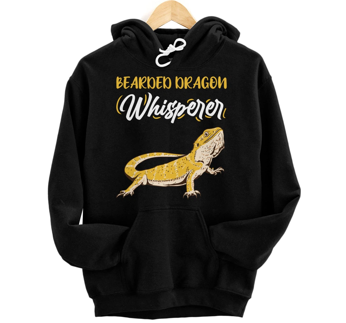 Bearded Dragon Whisperer Herpetologist Pullover Hoodie