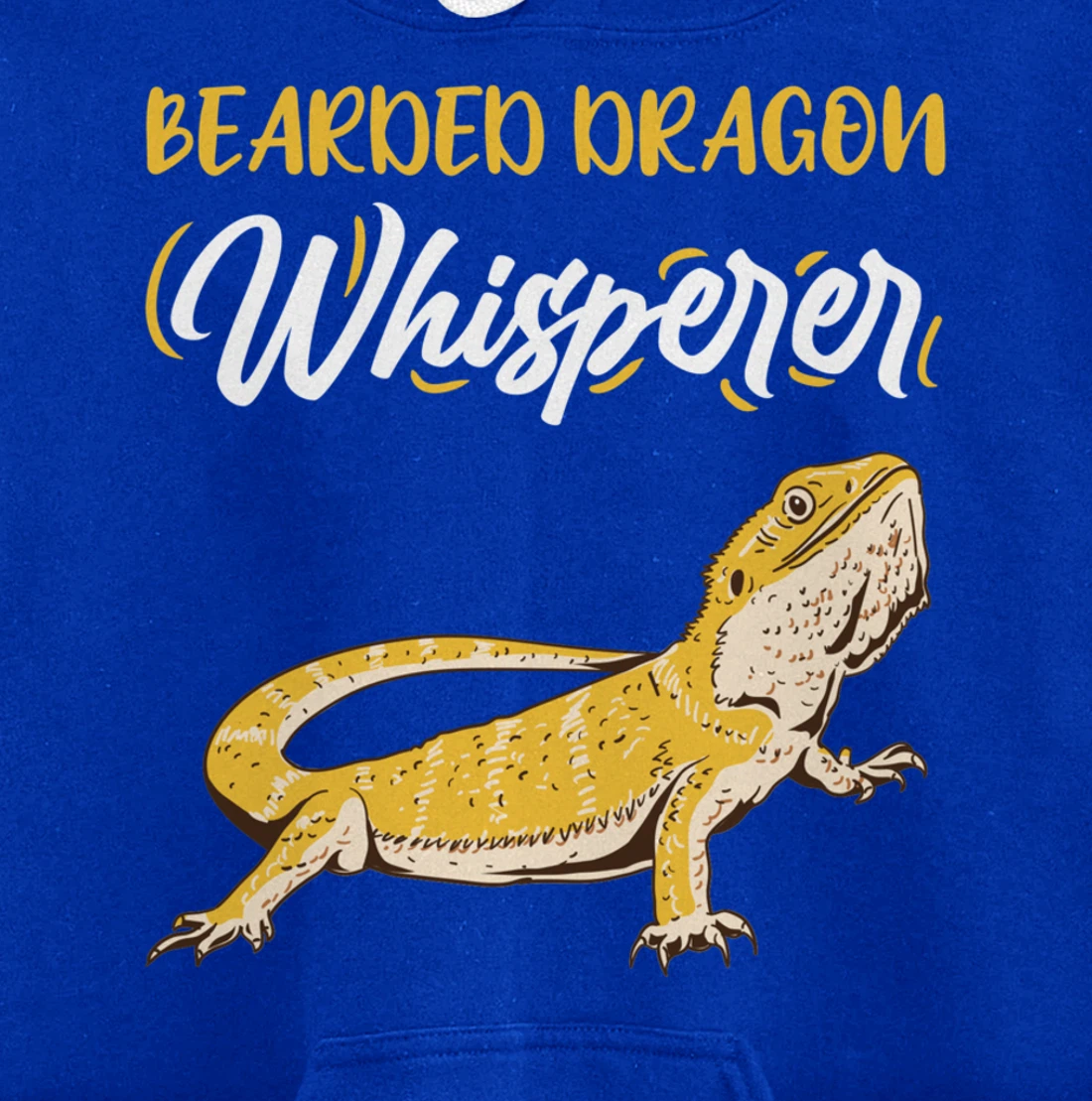 Bearded Dragon Whisperer Herpetologist Pullover Hoodie