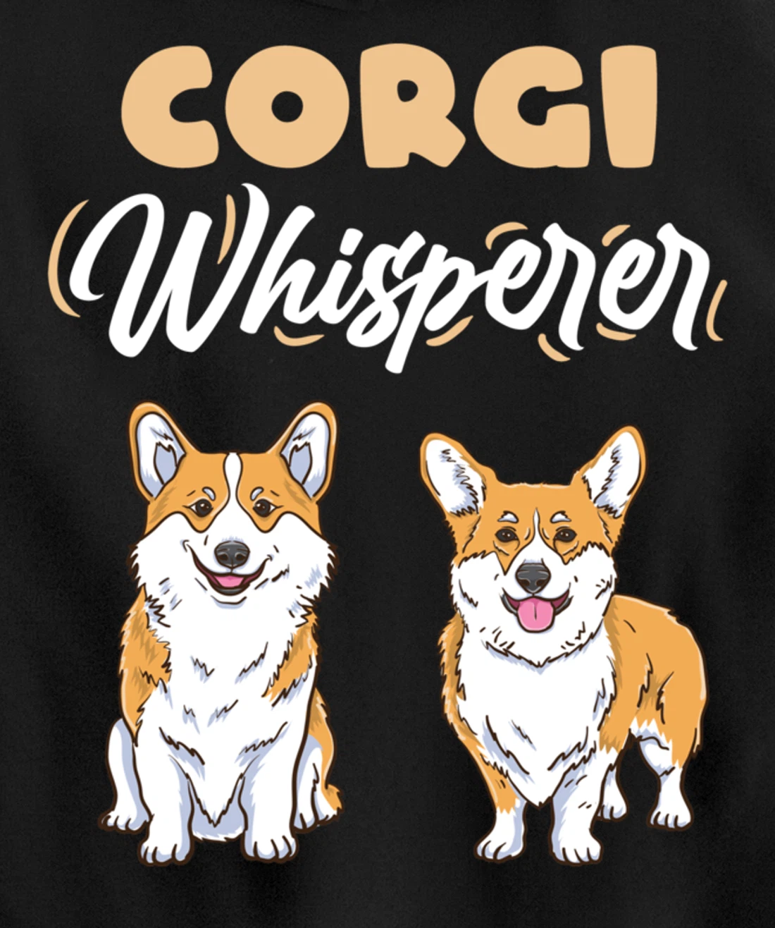 Corgi Whisperer Pullover Hoodie