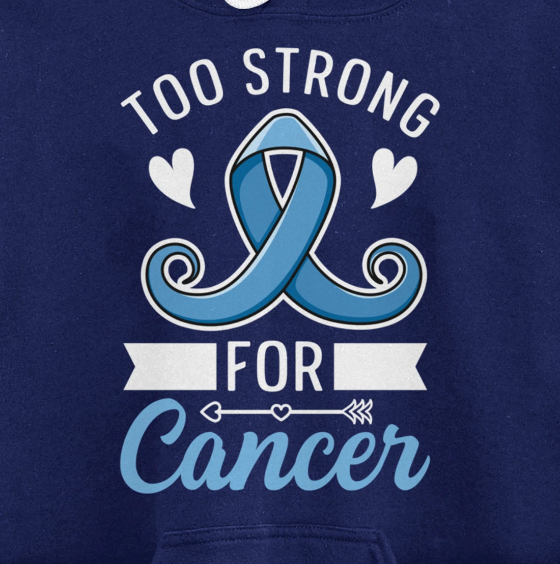 Fight Prostate Cancer Design for a Prostate Cancer Survivor Pullover Hoodie