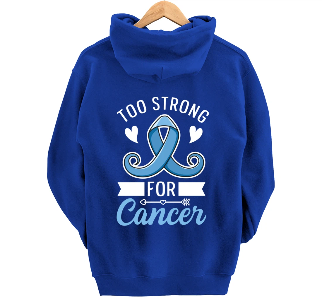 Fight Prostate Cancer Design for a Prostate Cancer Survivor Pullover Hoodie