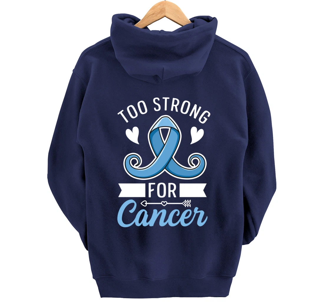 Fight Prostate Cancer Design for a Prostate Cancer Survivor Pullover Hoodie