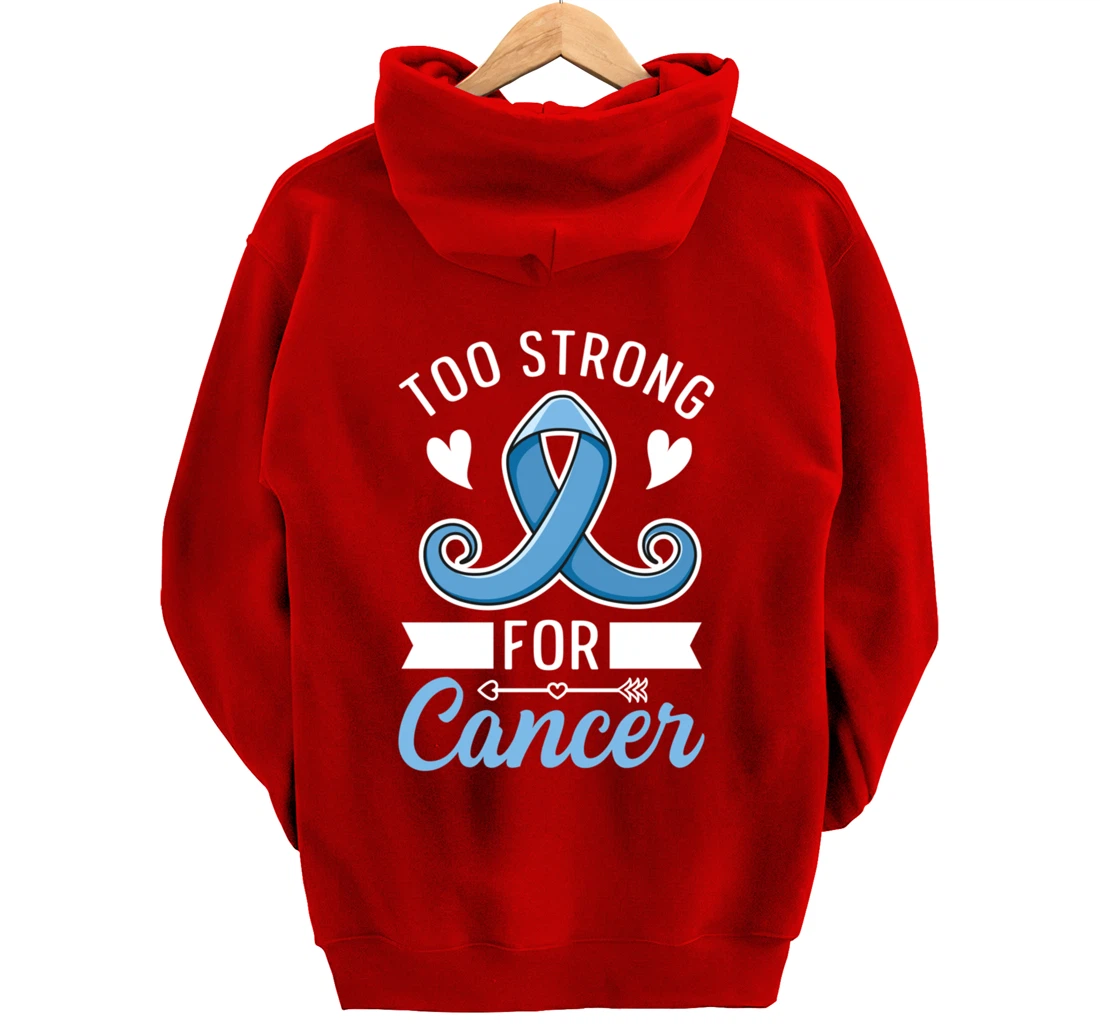 Fight Prostate Cancer Design for a Prostate Cancer Survivor Pullover Hoodie