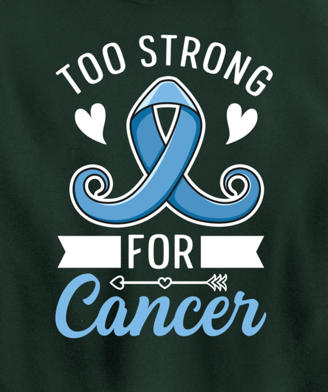 Fight Prostate Cancer Design for a Prostate Cancer Survivor Pullover Hoodie