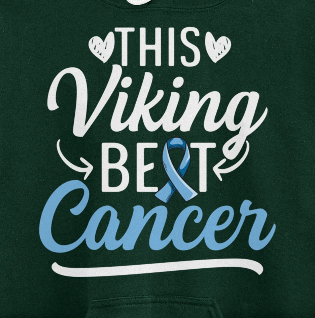 Fight Prostate Cancer Design for a Prostate Cancer Survivor Pullover Hoodie
