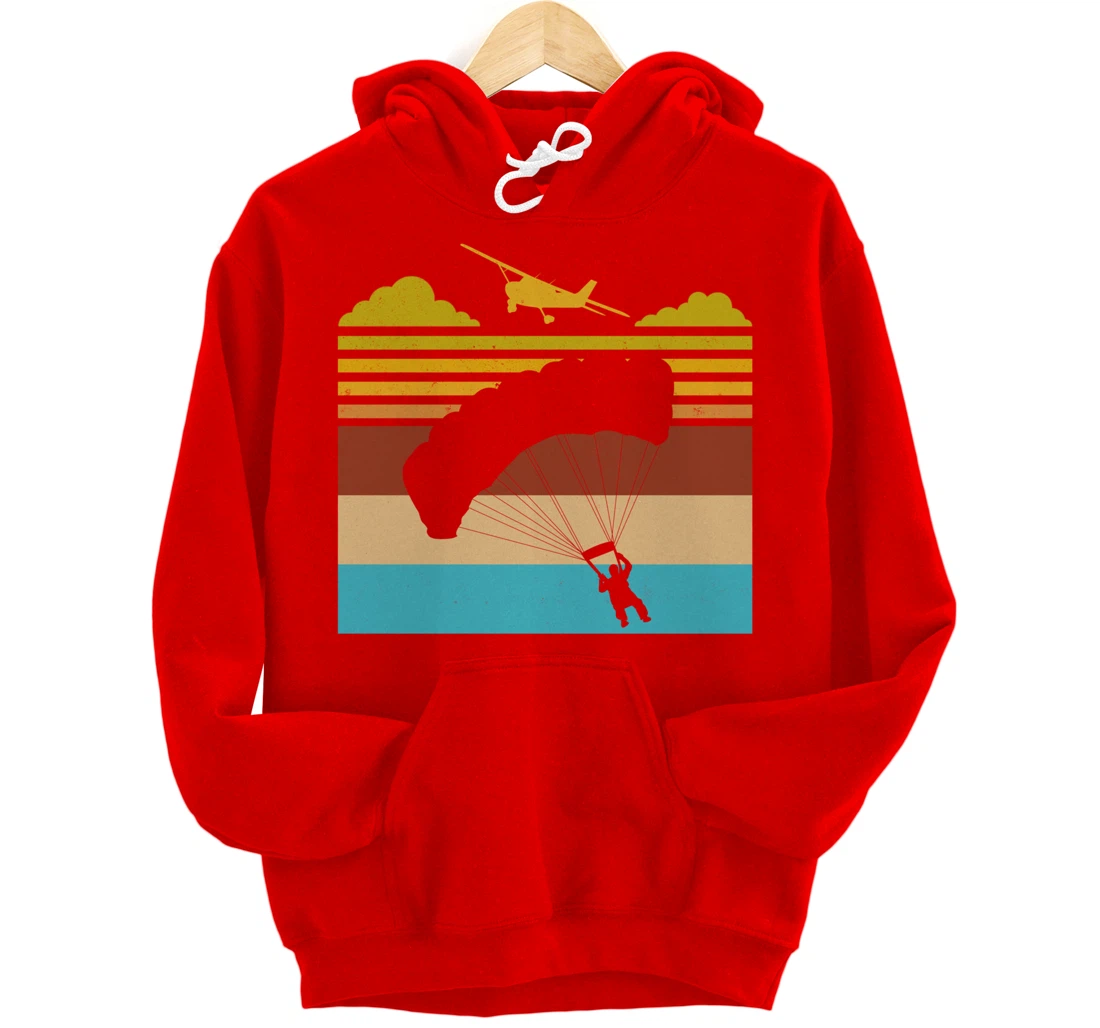 Parachuting Skydiving Pullover Hoodie