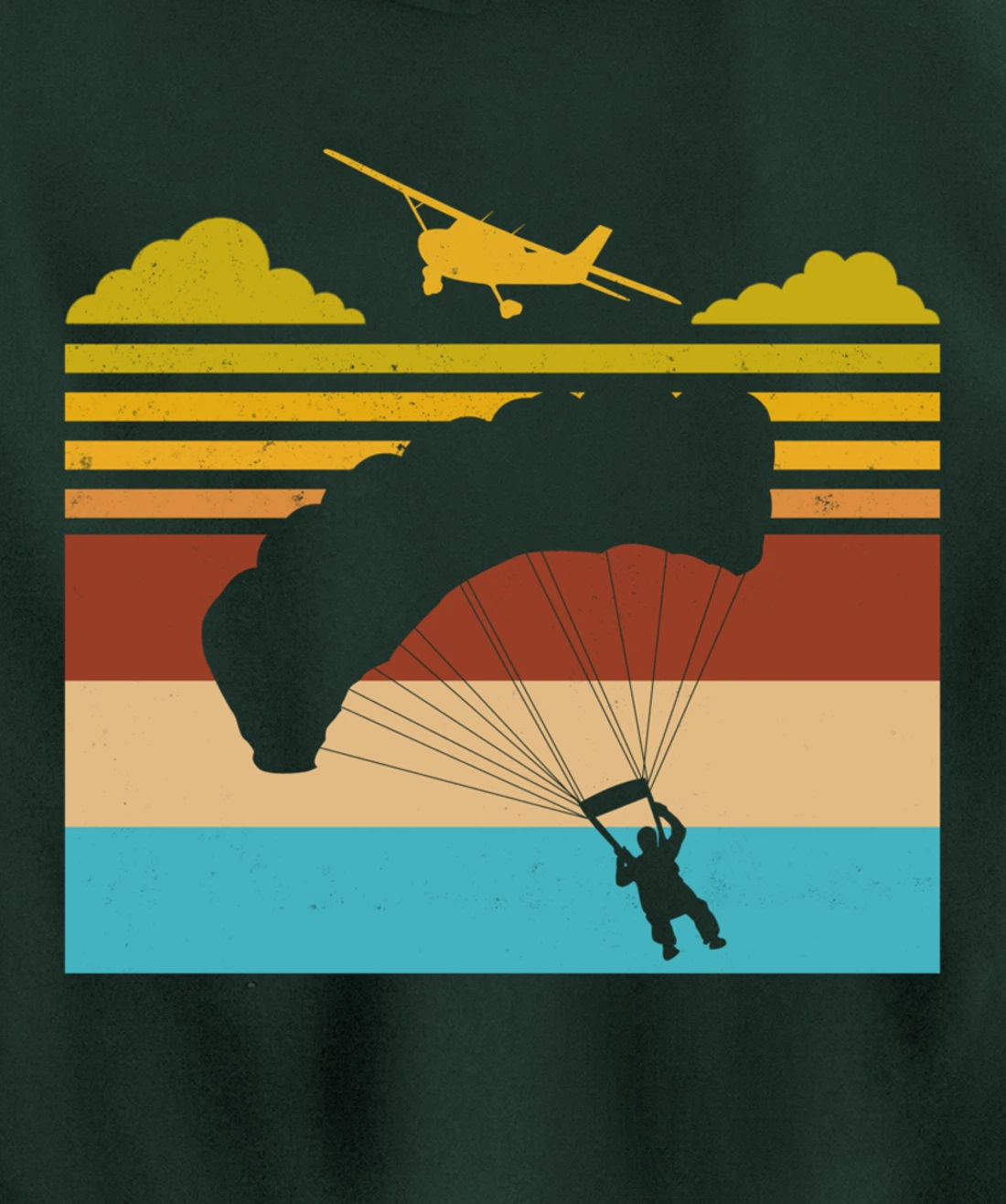 Parachuting Skydiving Pullover Hoodie