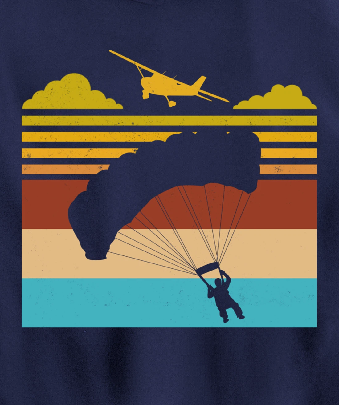 Parachuting Skydiving Pullover Hoodie