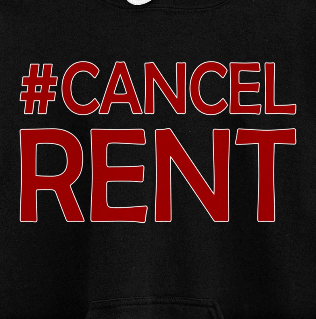 cancel rent activist Pullover Hoodie