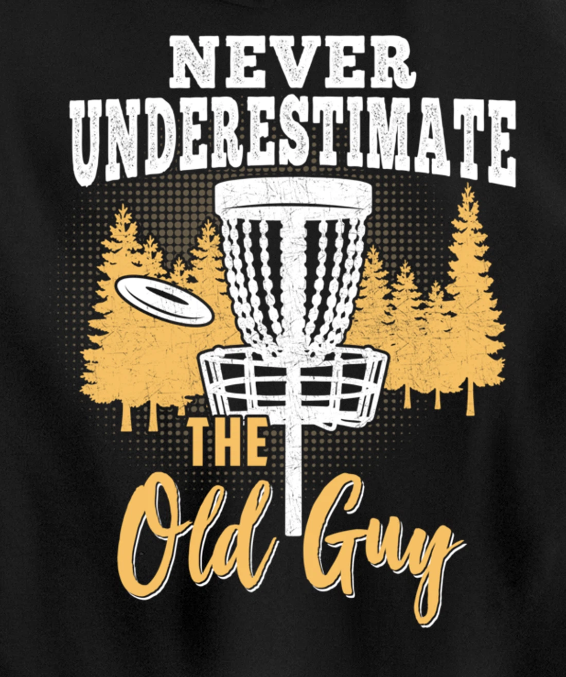 Funny Disc Golf Men Disc Golfing Frisbee Disc Sport Pullover Hoodie