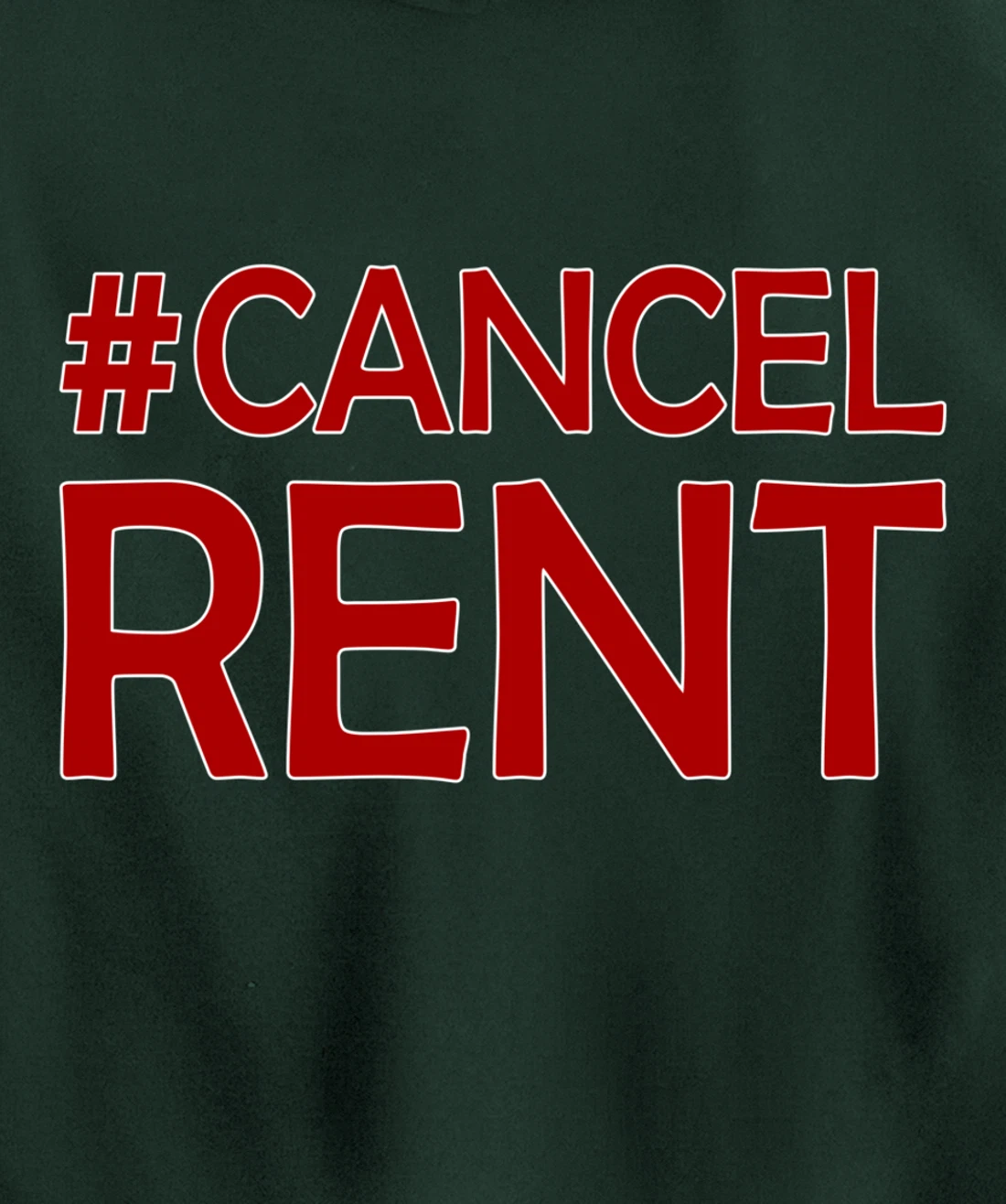 cancel rent activist Pullover Hoodie