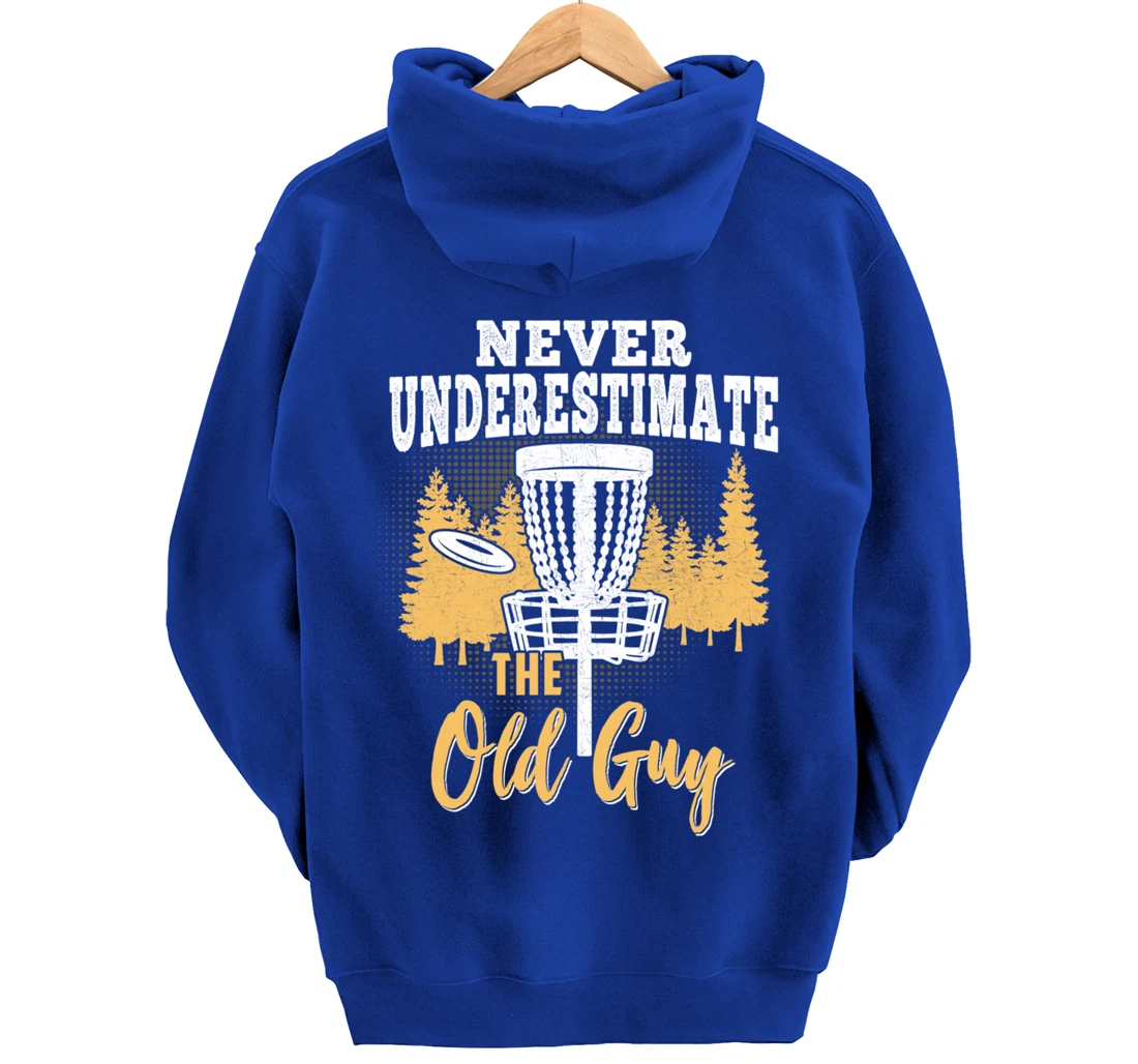 Funny Disc Golf Men Disc Golfing Frisbee Disc Sport Pullover Hoodie
