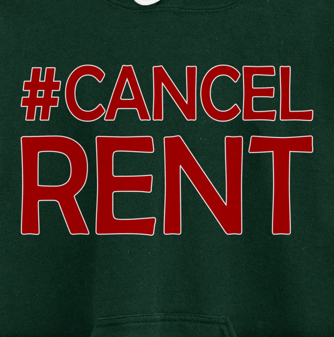 cancel rent activist Pullover Hoodie