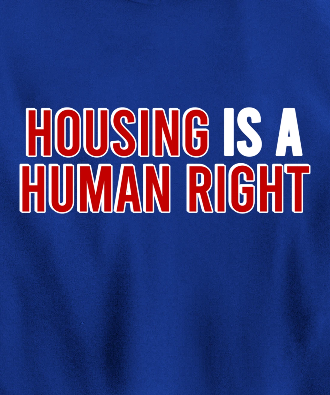 housing is a human right protest Pullover Hoodie