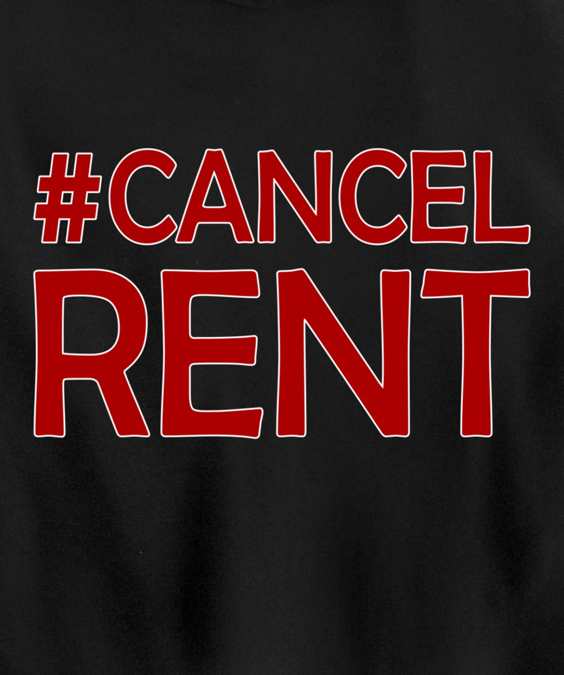 cancel rent activist Pullover Hoodie