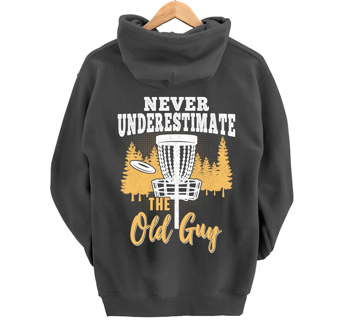 Funny Disc Golf Men Disc Golfing Frisbee Disc Sport Pullover Hoodie