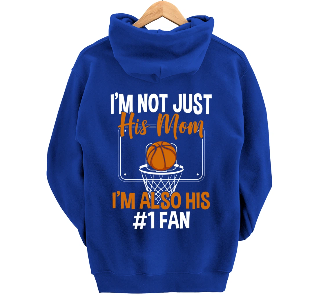 Basketball Mom Basketball Player Basketball Fan Pullover Hoodie