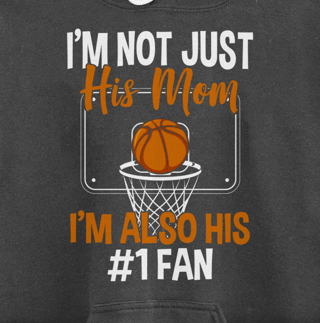 Basketball Mom Basketball Player Basketball Fan Pullover Hoodie