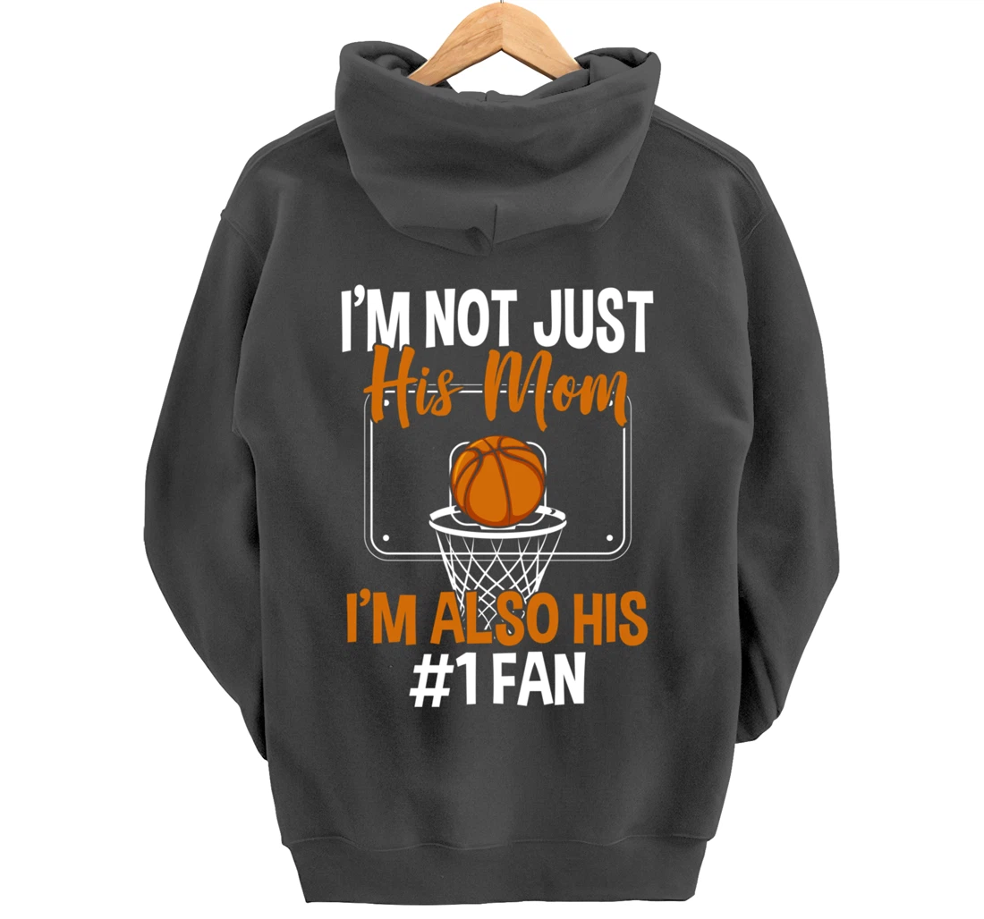 Basketball Mom Basketball Player Basketball Fan Pullover Hoodie