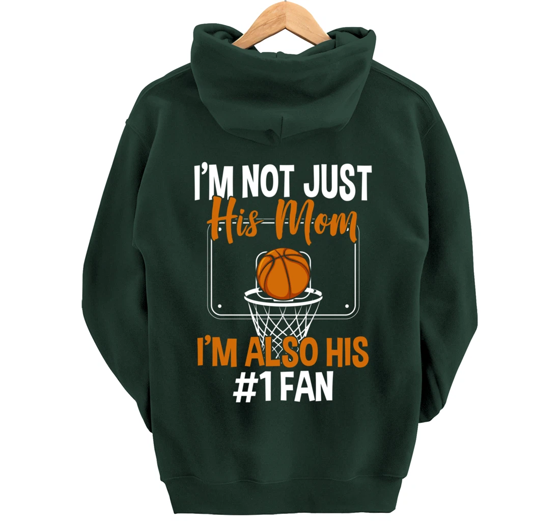 Basketball Mom Basketball Player Basketball Fan Pullover Hoodie