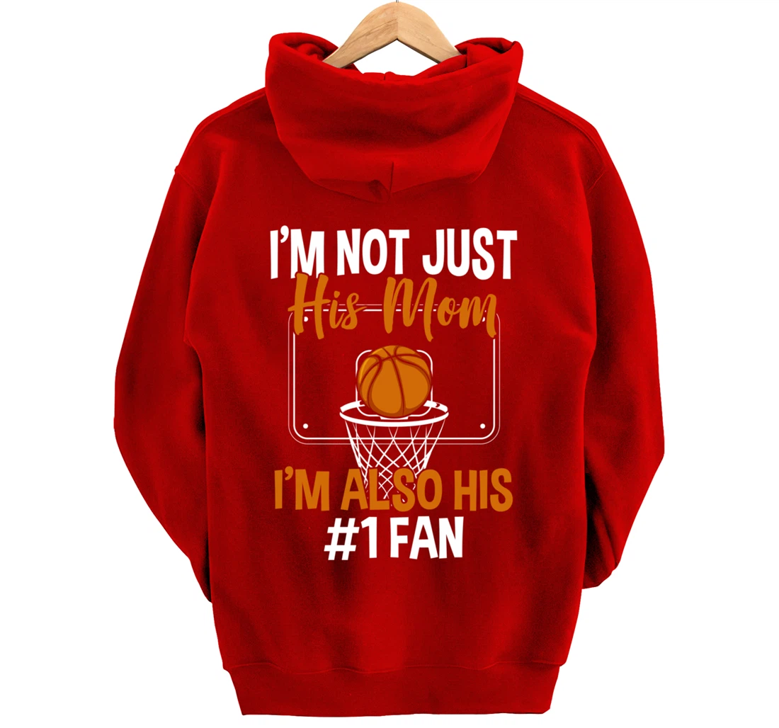Basketball Mom Basketball Player Basketball Fan Pullover Hoodie