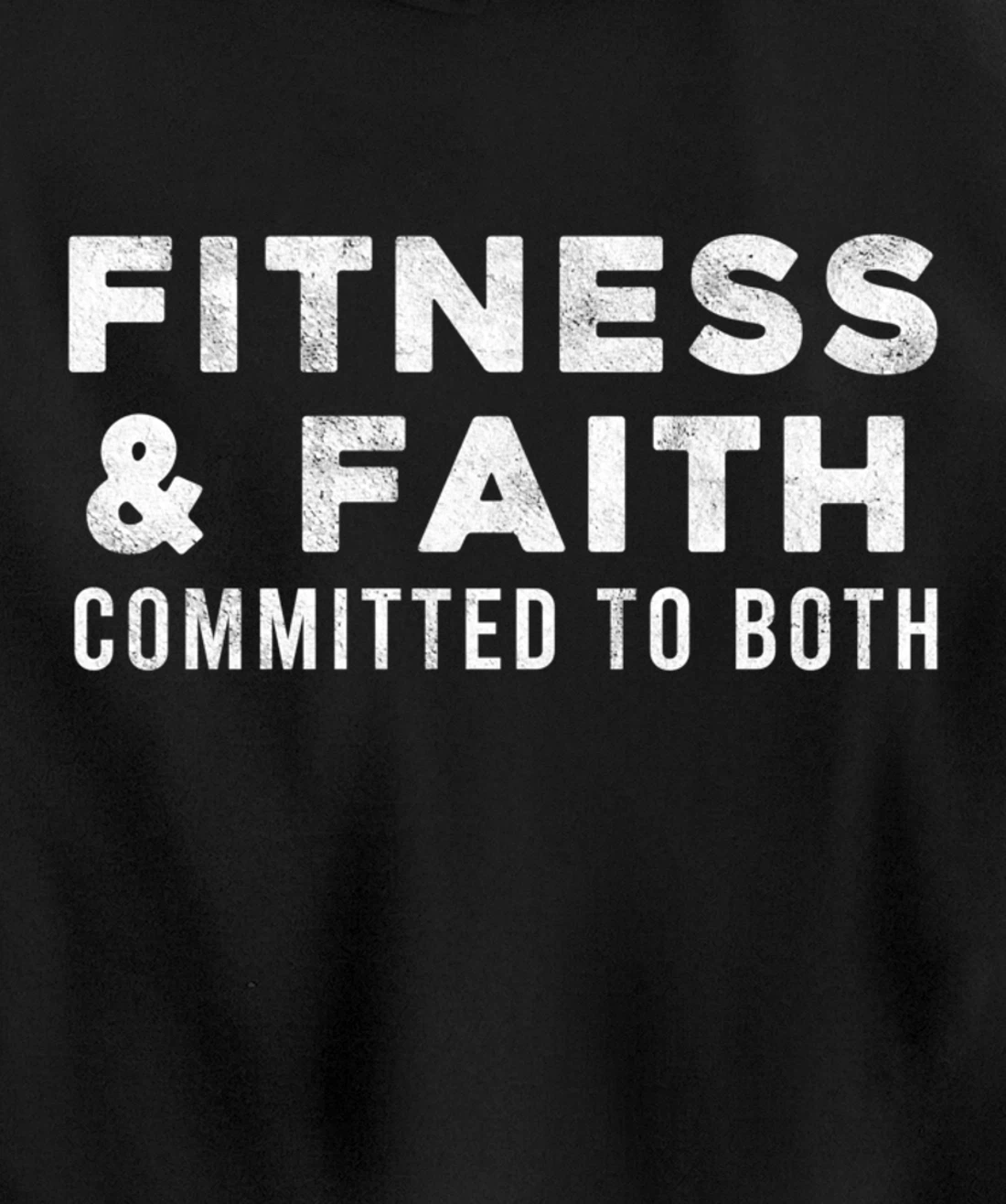 Fitness Training Christian Faith Personal Trainer Gym Addict Pullover Hoodie