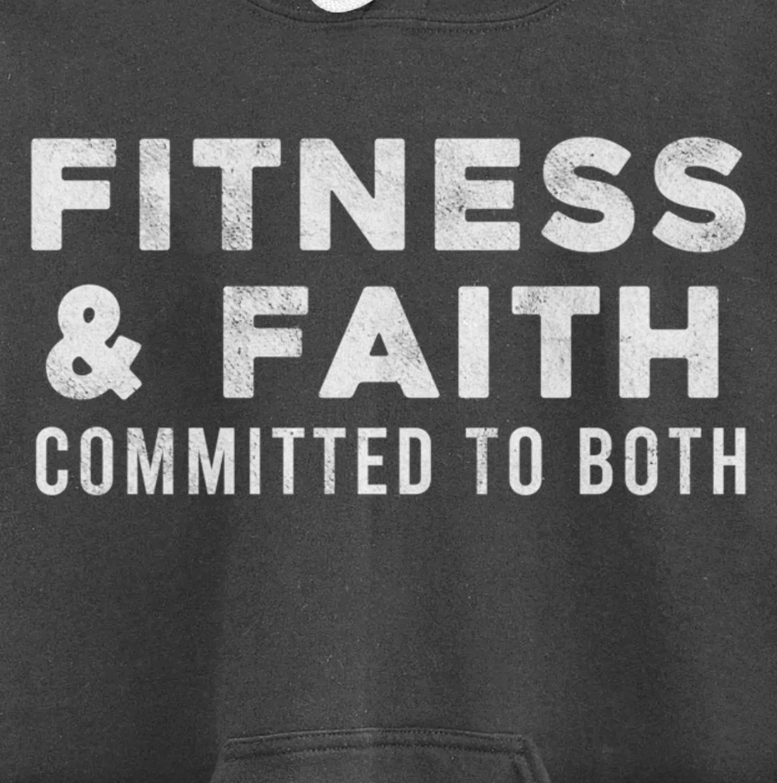 Fitness Training Christian Faith Personal Trainer Gym Addict Pullover Hoodie