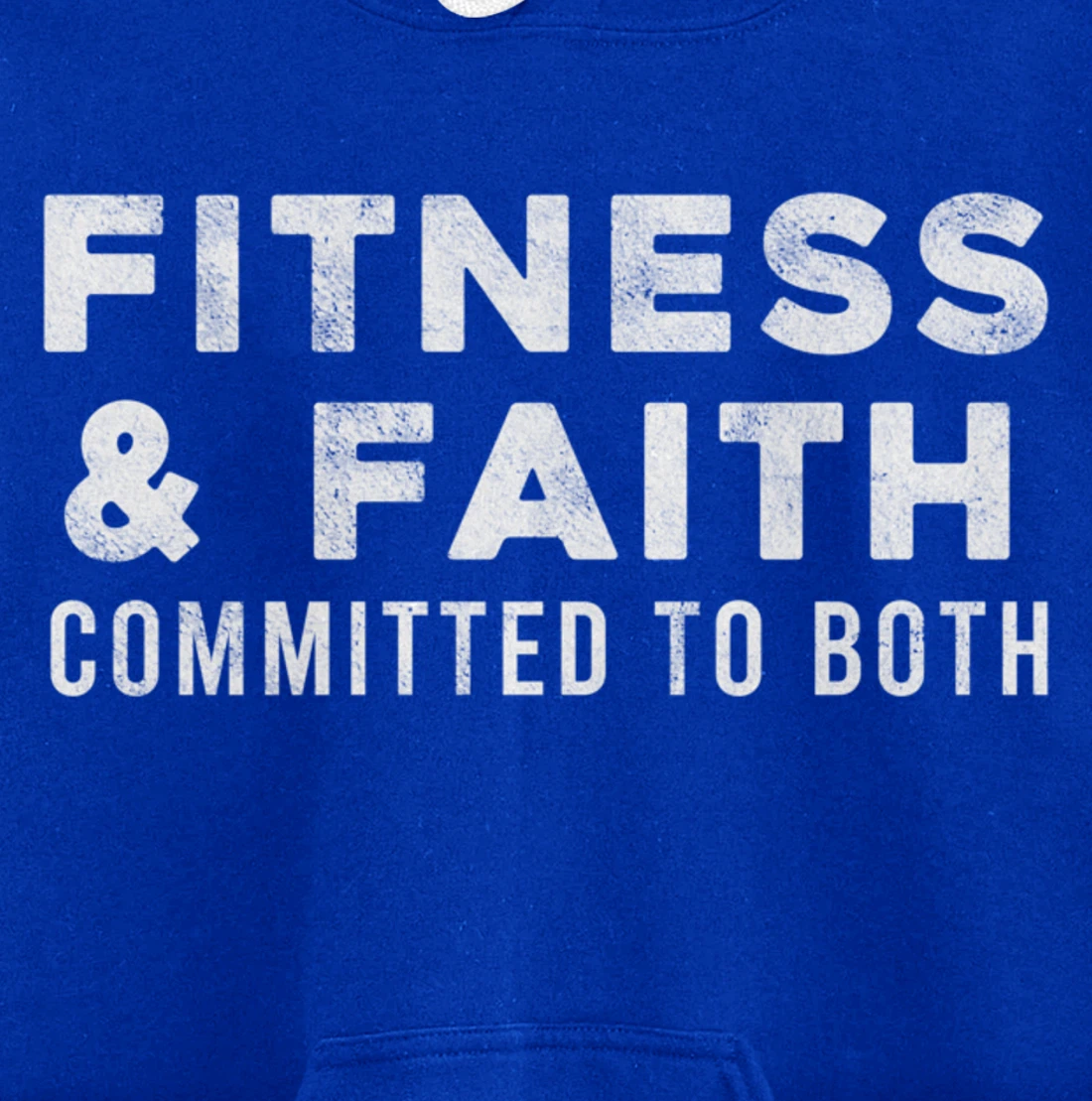 Fitness Training Christian Faith Personal Trainer Gym Addict Pullover Hoodie