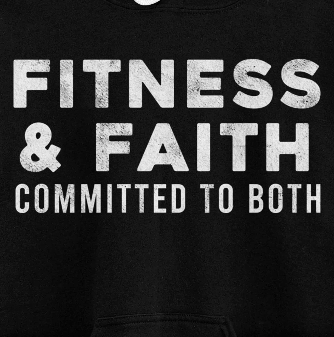 Fitness Training Christian Faith Personal Trainer Gym Addict Pullover Hoodie