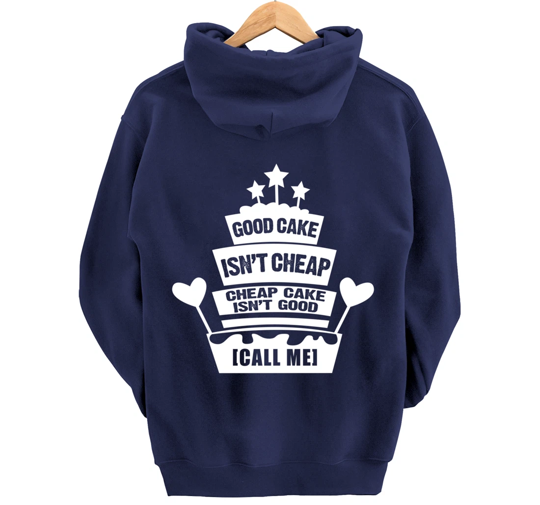 Baking Quote For Cake Lover Decorator Baker Pastry Chef Pullover Hoodie