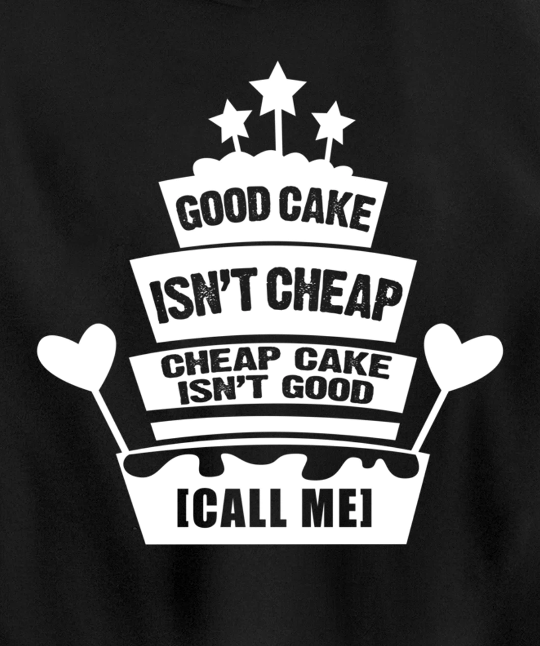 Baking Quote For Cake Lover Decorator Baker Pastry Chef Pullover Hoodie