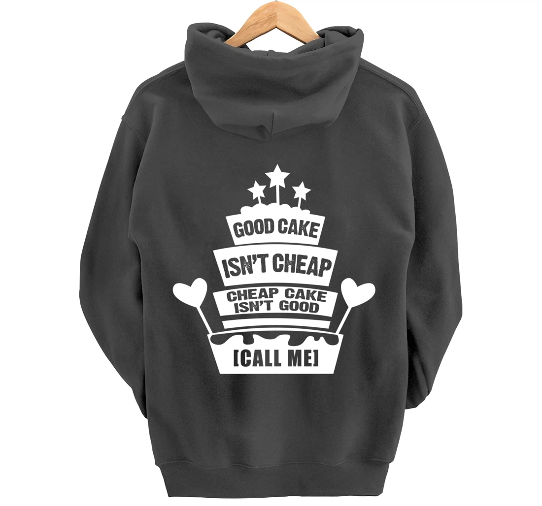 Baking Quote For Cake Lover Decorator Baker Pastry Chef Pullover Hoodie