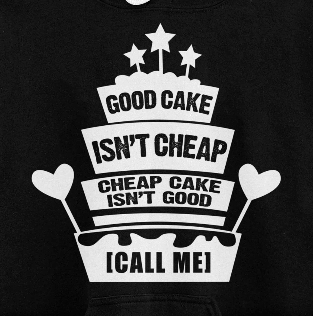 Baking Quote For Cake Lover Decorator Baker Pastry Chef Pullover Hoodie