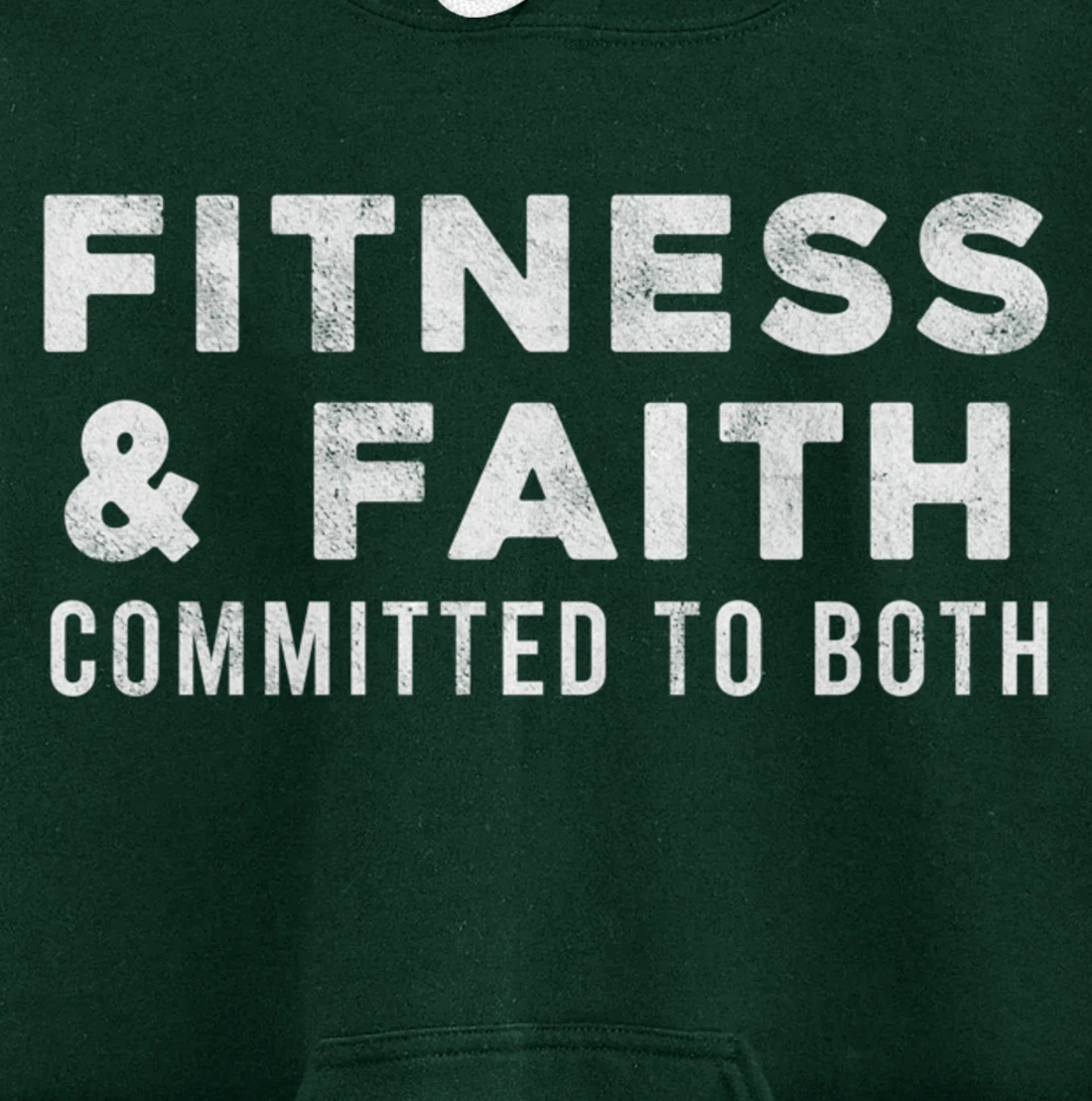 Fitness Training Christian Faith Personal Trainer Gym Addict Pullover Hoodie
