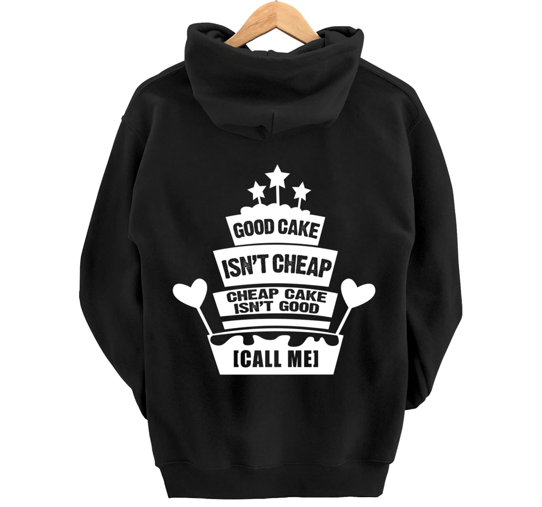Baking Quote For Cake Lover Decorator Baker Pastry Chef Pullover Hoodie