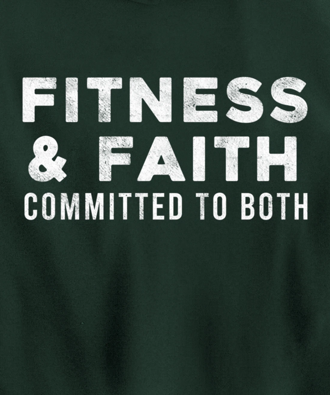 Fitness Training Christian Faith Personal Trainer Gym Addict Pullover Hoodie