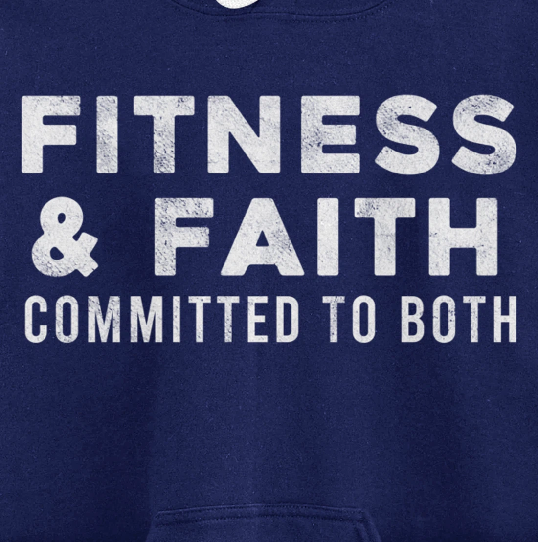 Fitness Training Christian Faith Personal Trainer Gym Addict Pullover Hoodie
