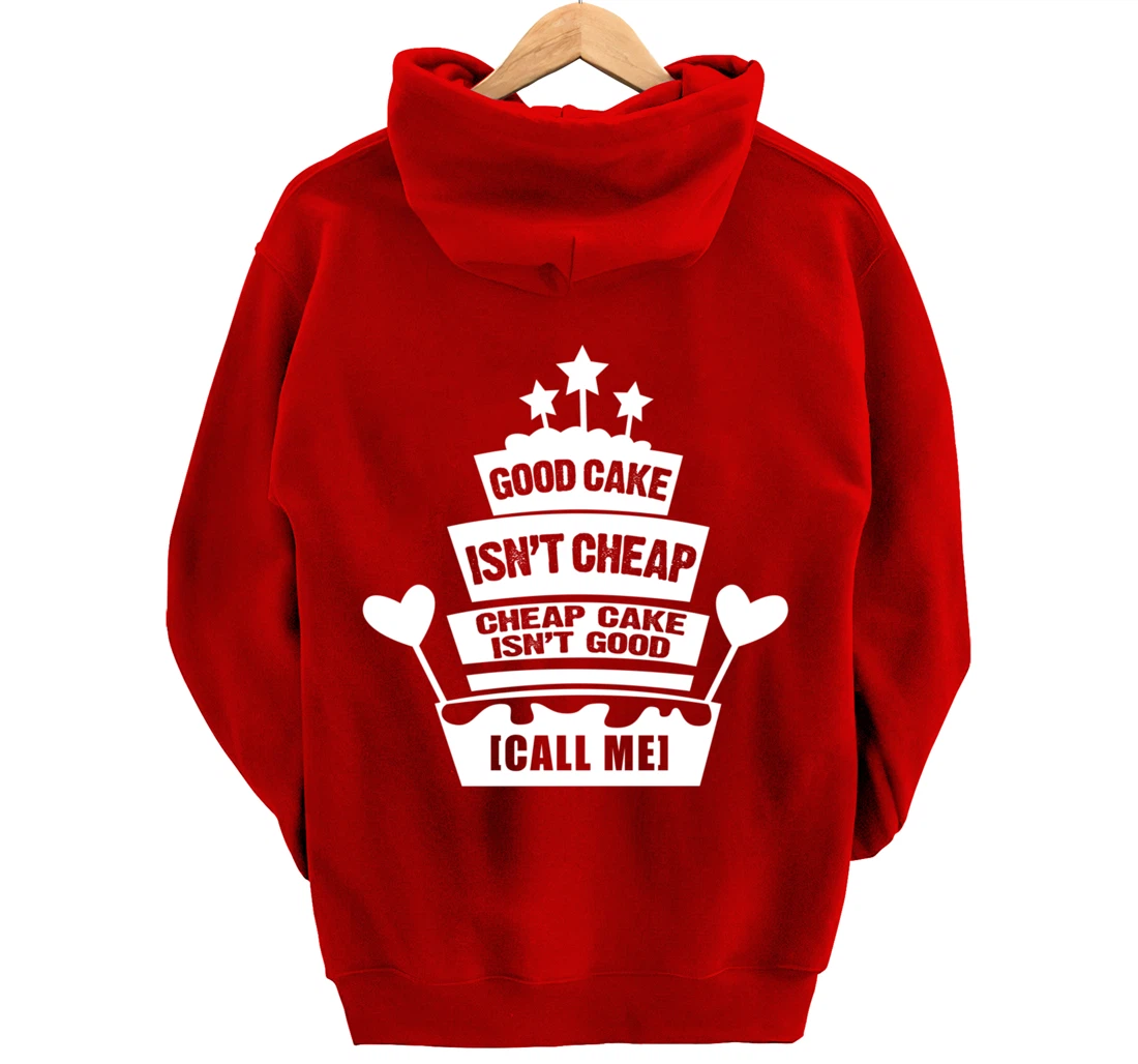 Baking Quote For Cake Lover Decorator Baker Pastry Chef Pullover Hoodie